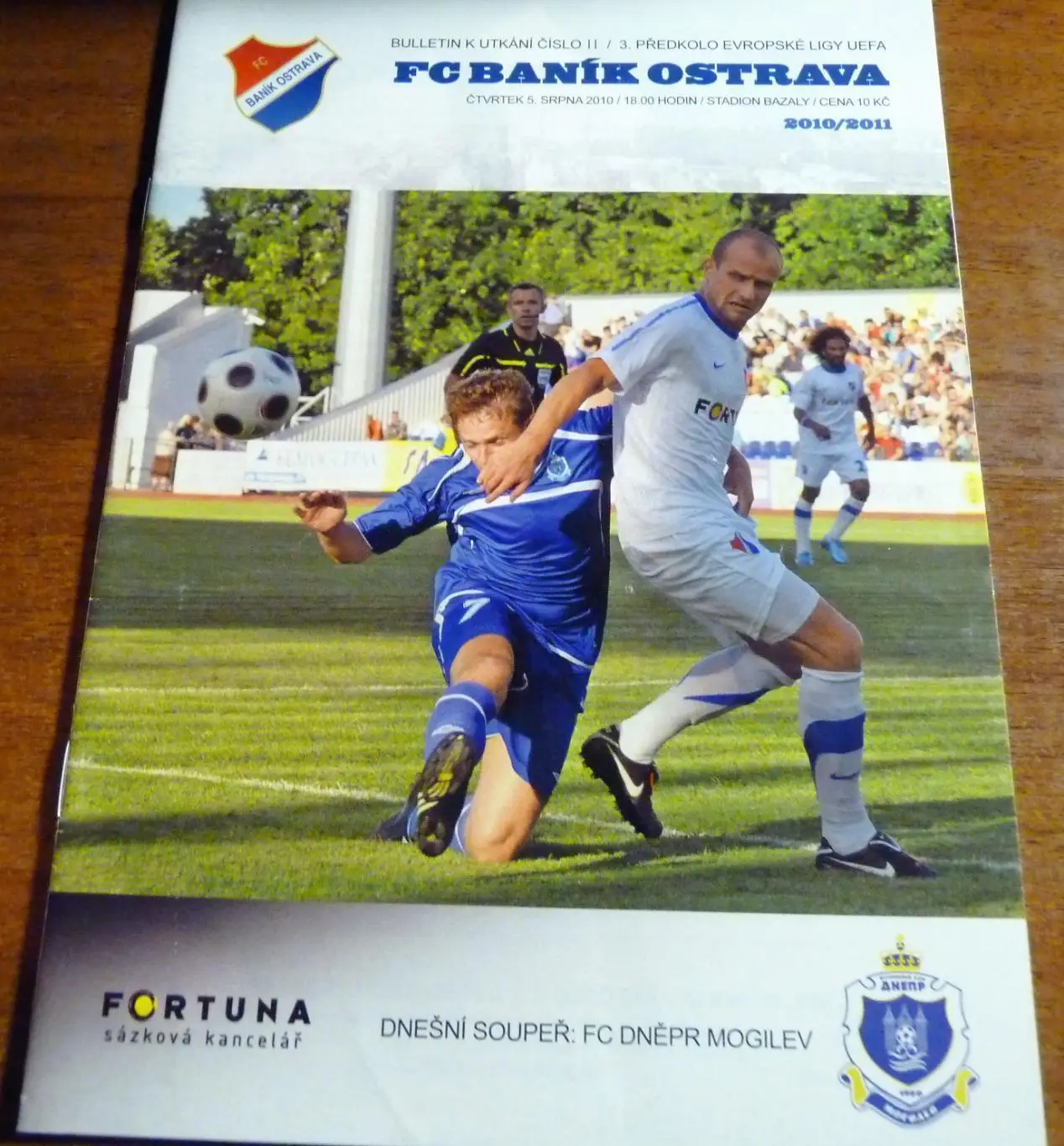 Баник Острава -Днепр Могилев 2010