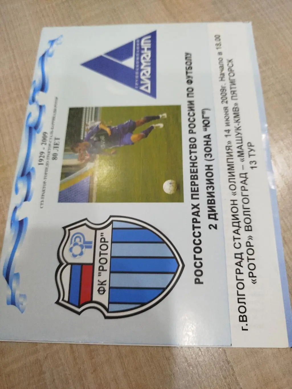 Ротор - Машук 2009