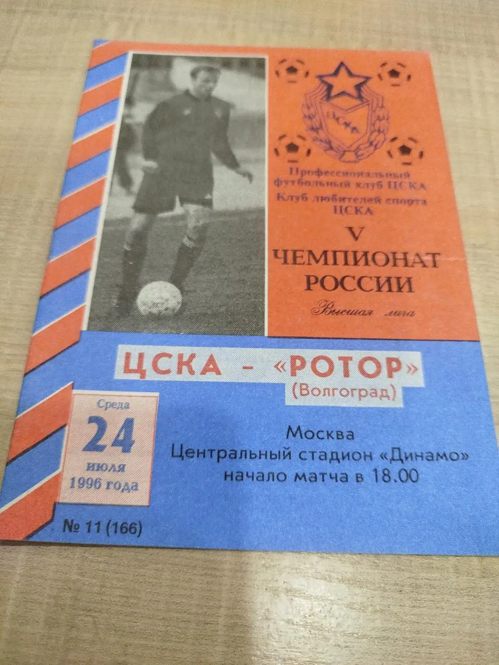 ЦСКА - Ротор 1996