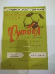 Ростсельмаш - Ротор 1978