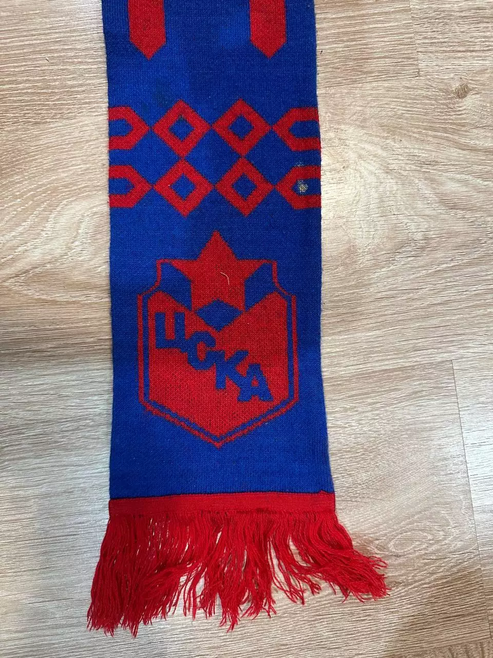 Шарф ЦСКА Москва питерской вязки раритет 3