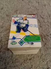 Коллекционные карточки КХЛ - 120 шт