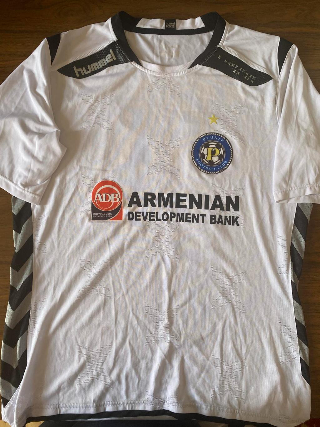 Официальная футбольная игровая майка ФК Пюник Армения, 2013-2014 2