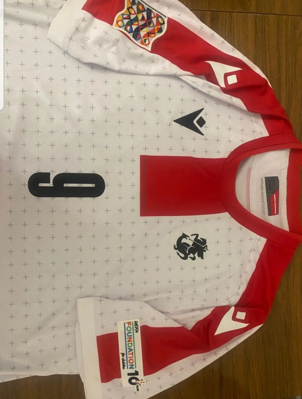 Официальная футбольная игровая майка сборной Грузии 20.03.2025 3