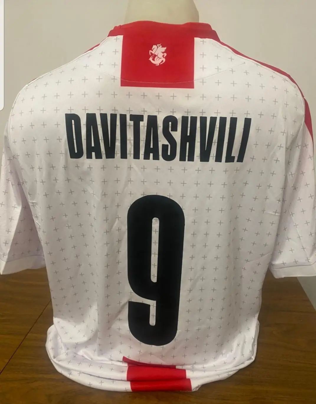Официальная футбольная игровая майка сборной Грузии 20.03.2025 1
