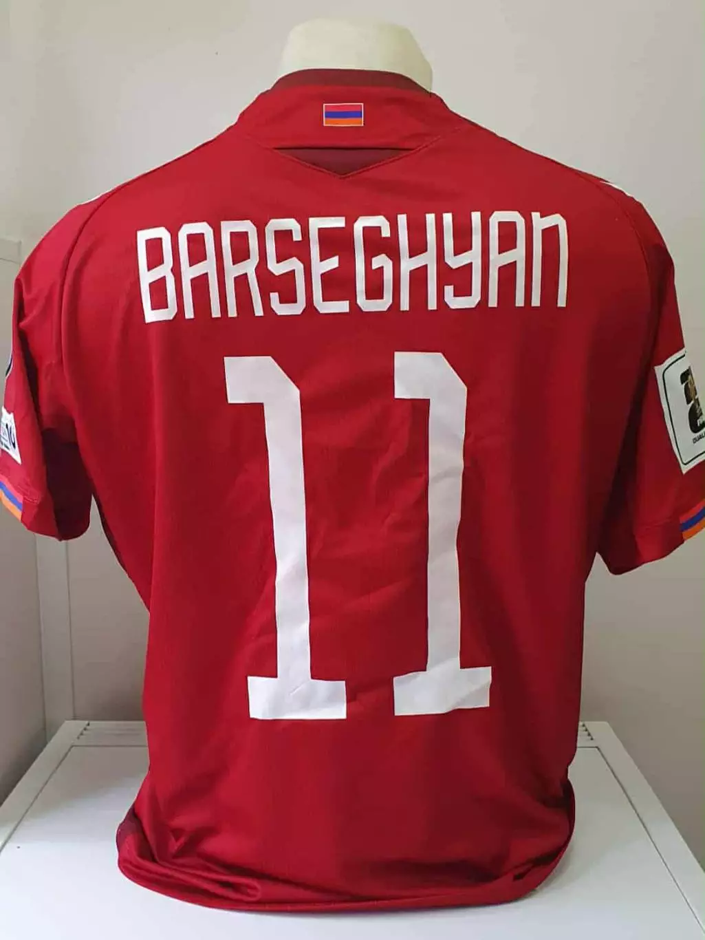 Официальная футбольная игровая майка сборной Армении 09.09.2025 1