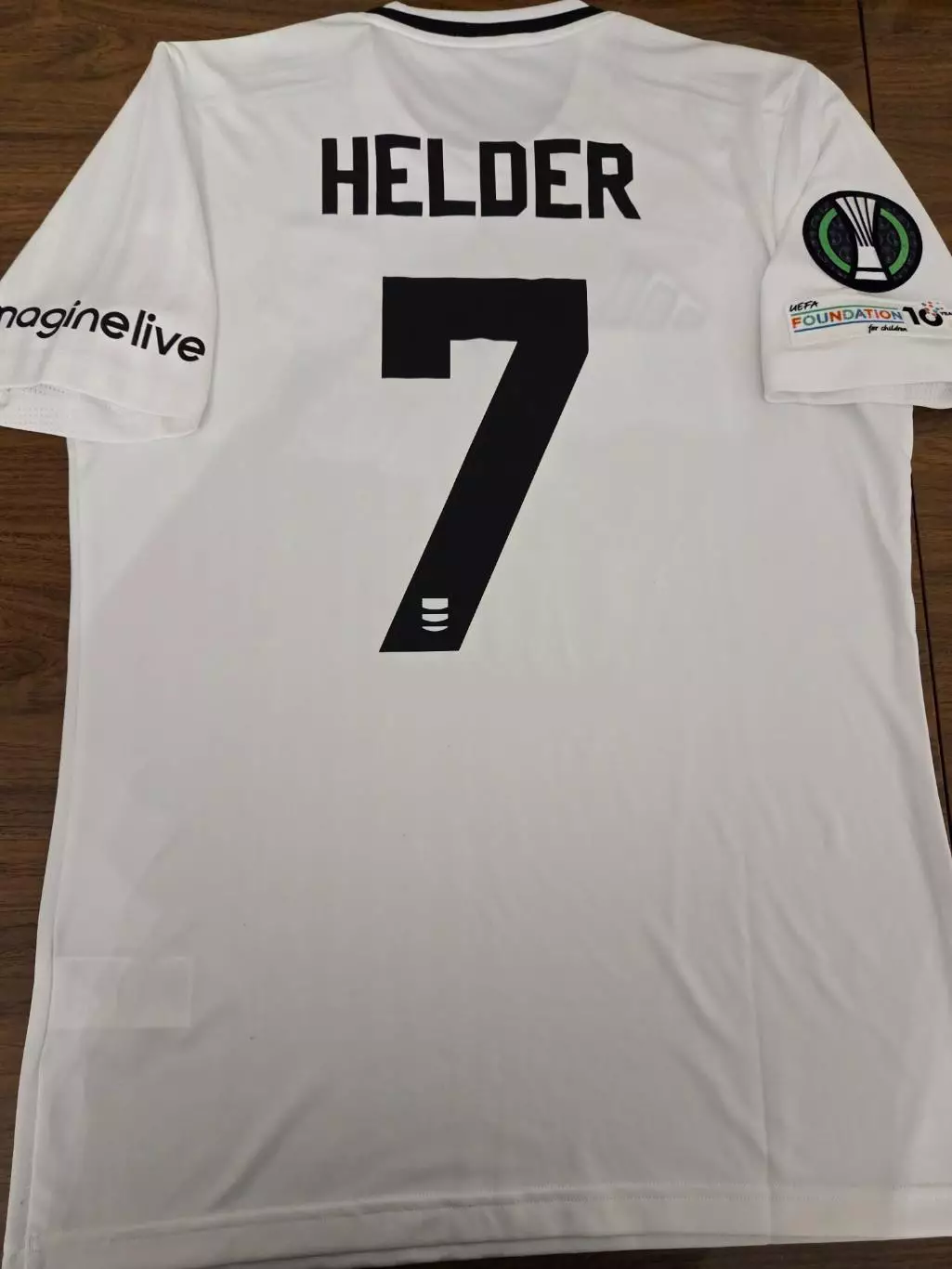 Официальная футбольная игровая майка ФК НОА Армения, 2025, N:7 Елдер 1