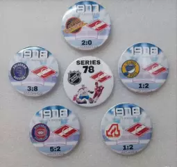 Набор знаков СпартакМ. - НХЛ.