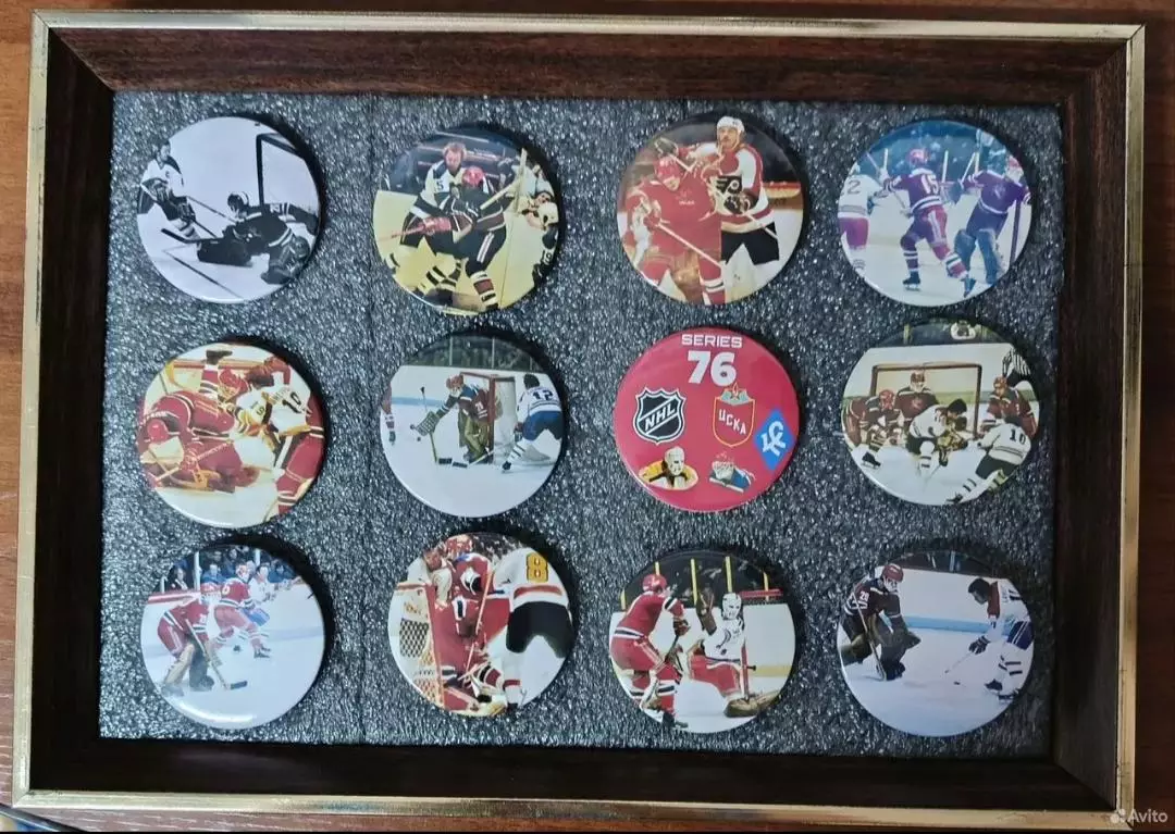 Значки хоккей 56 мм 3