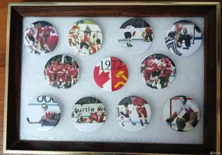 Значки хоккей 56 мм