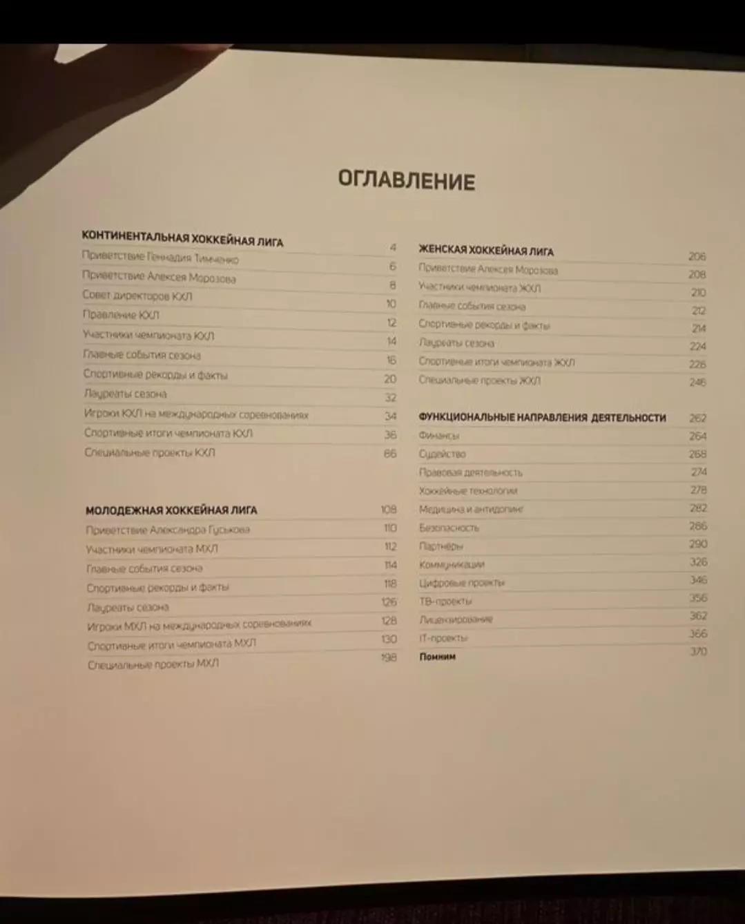 Книга хоккей 1