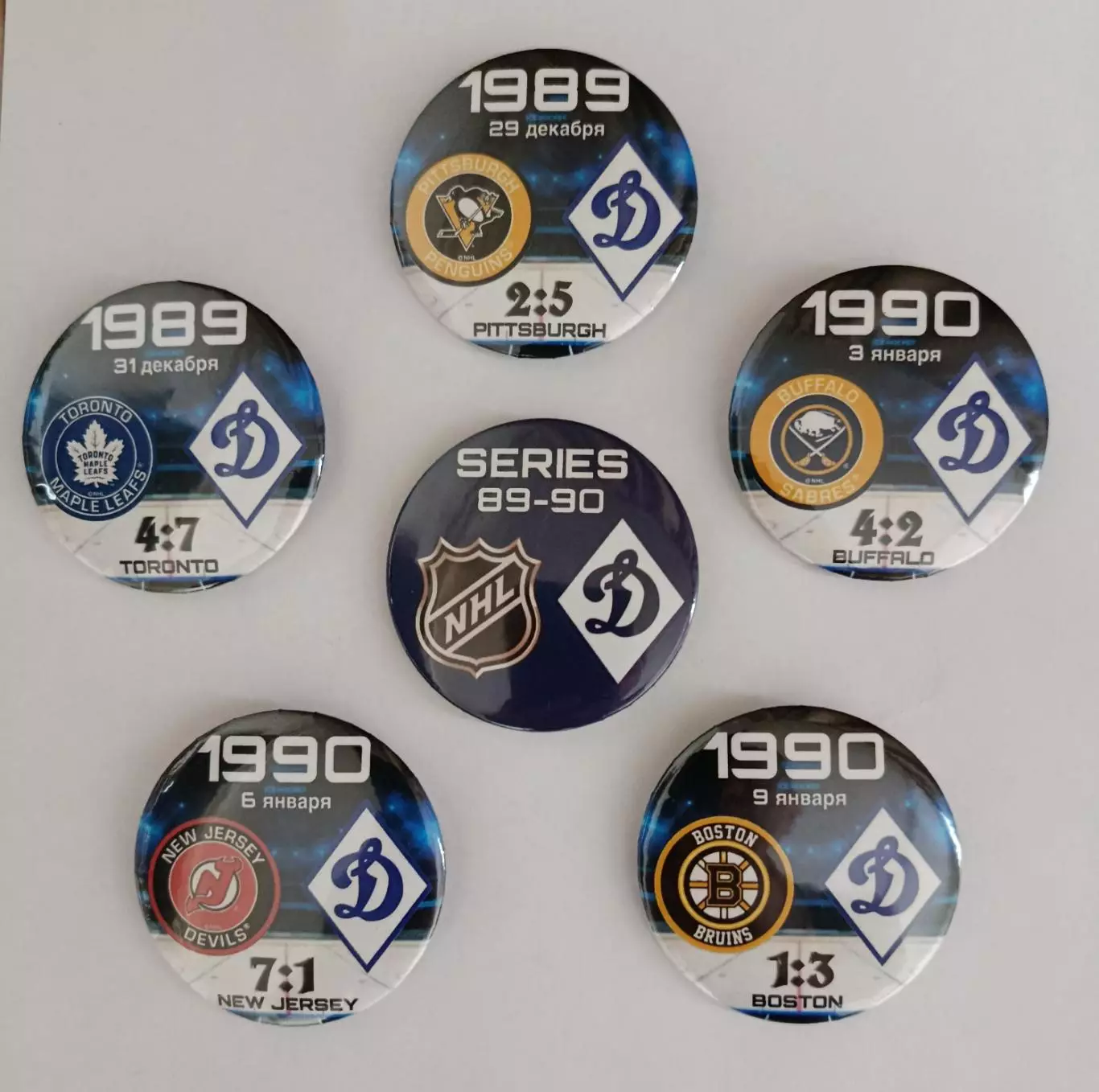 Значки Динамо М