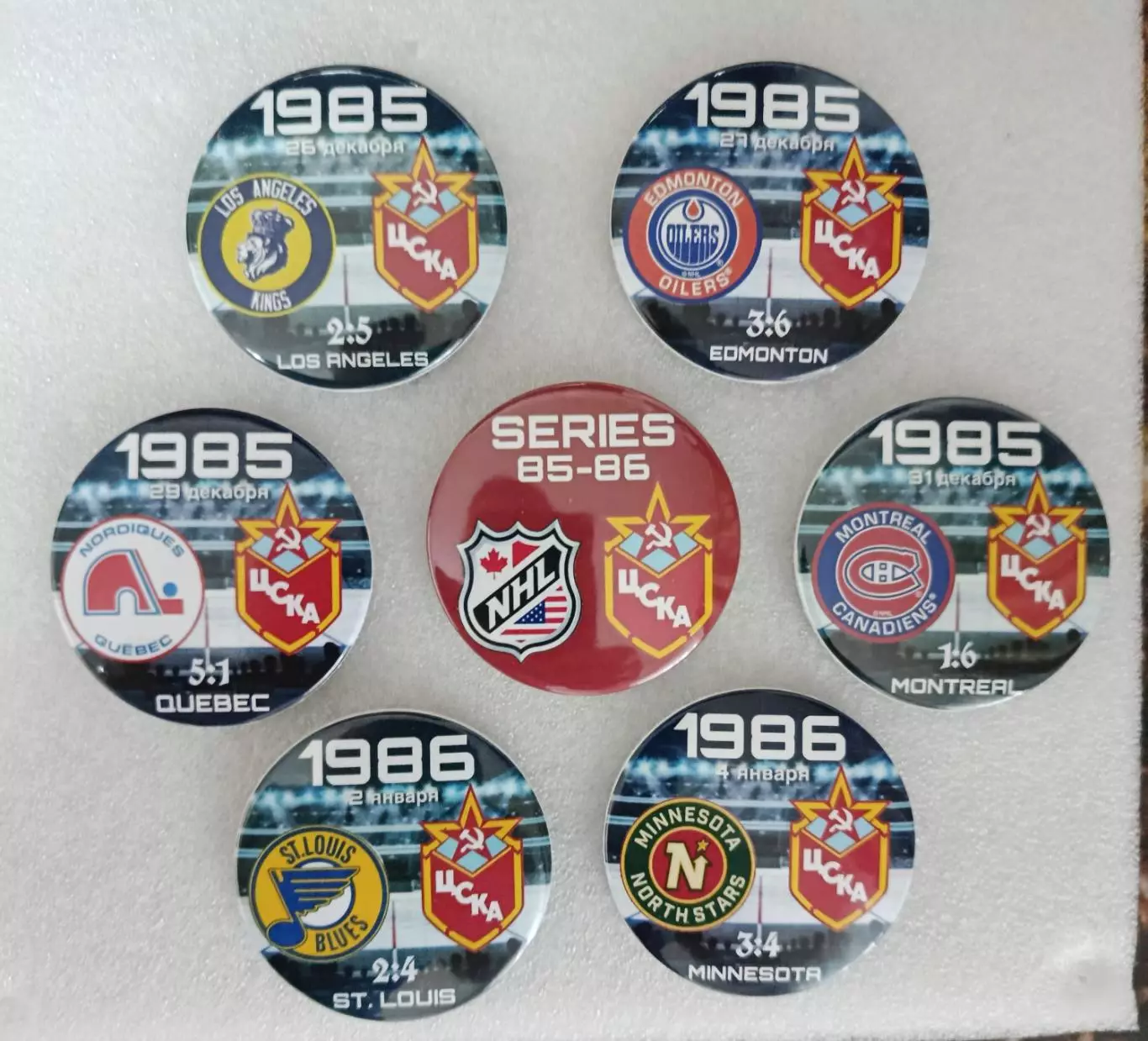 Значки хоккей