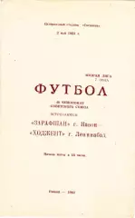 Зарафшан (Навои) - Ходжент (Ленинабад) 02.05.1983
