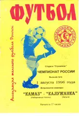 ЖФК Камаз (Наб.Челны) - Калужанка (Калуга) 01.08.1996