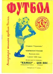 ЖФК Камаз (Наб.Челны) - ЦСК ВВС (Самара) 01.06.1996