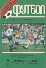 Спартак (Москва. СССР) - Реал (Мадрид. Испания) 06.03.1991
