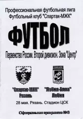 Спартак -МЖК (Рязань) - Лобня-Алла (Лобня) 28.05.2006
