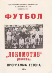 Локомотив (Москва) 1985 Пр-ма сезона