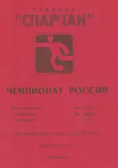 Спартак (Луховицы) - ФК Елец 27.08.2000