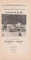 Трактор (Челябинск) - Молот (Пермь) 24-25.02.1995.