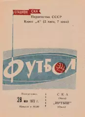 СКА (Чита) - Иртыш (Омск) 28.05.1973