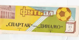 Спартак (Москва) - Динамо (Тбилиси) 13.05.1988