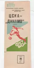 ЦСКА (Москва) - Динамо (Тбилиси) 31.07.1982