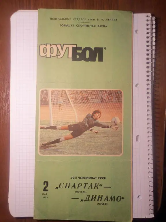 Спартак (Москва) - Динамо (Москва) 02.05.1987