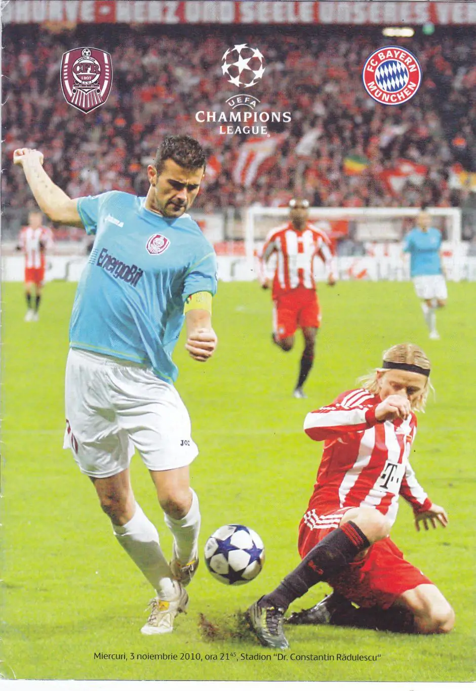 ЧФР (Румыния) - Бавария (Германия) 03.11.2010