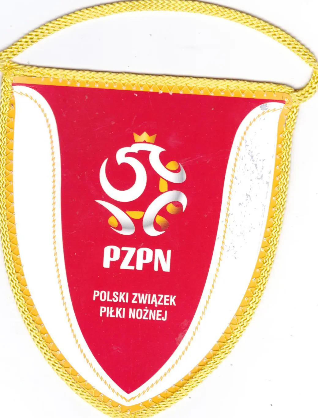 Вымпел Польский футбольный союз 14 на 12 см