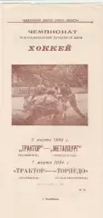 Трактор (Челябинск) - Новокузнецк/ Торпедо (Усть-Каменогорск) 05-07.03.1994