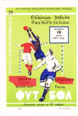 Ростсельмаш (Ростов) - Динамо (Батуми) 18.06.1967