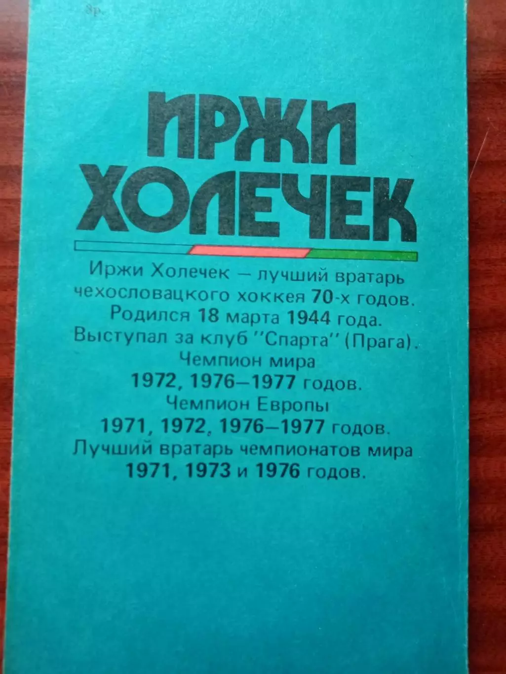 Людек Брабник. Факир. 1991 год 4