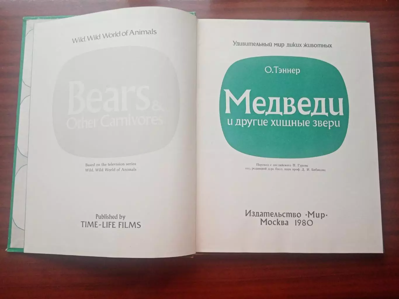 Огдэн Теннер. Медведи и другие хищные звери. 1980 год 1