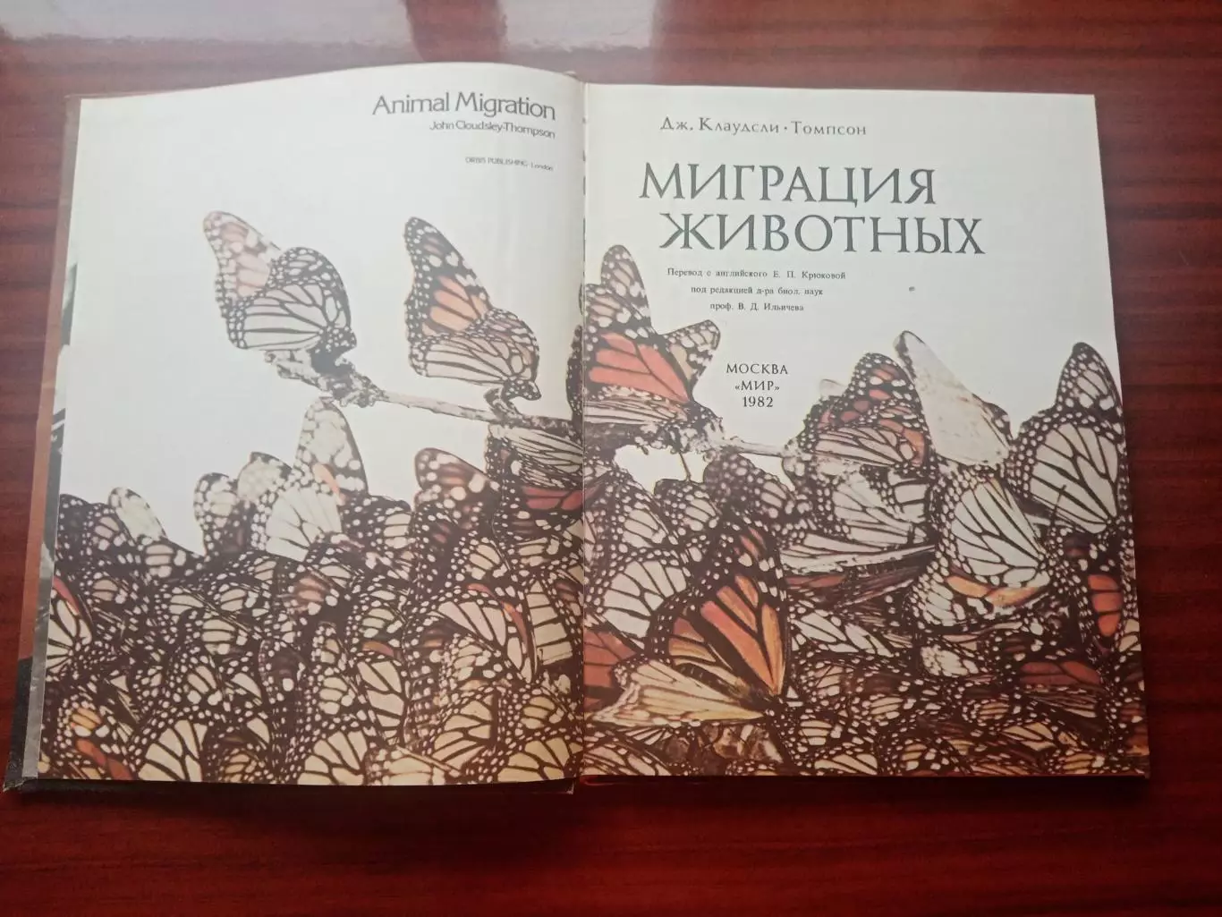 Джон Клаудсли-Томпсон. Миграция животных. 1982 год 1