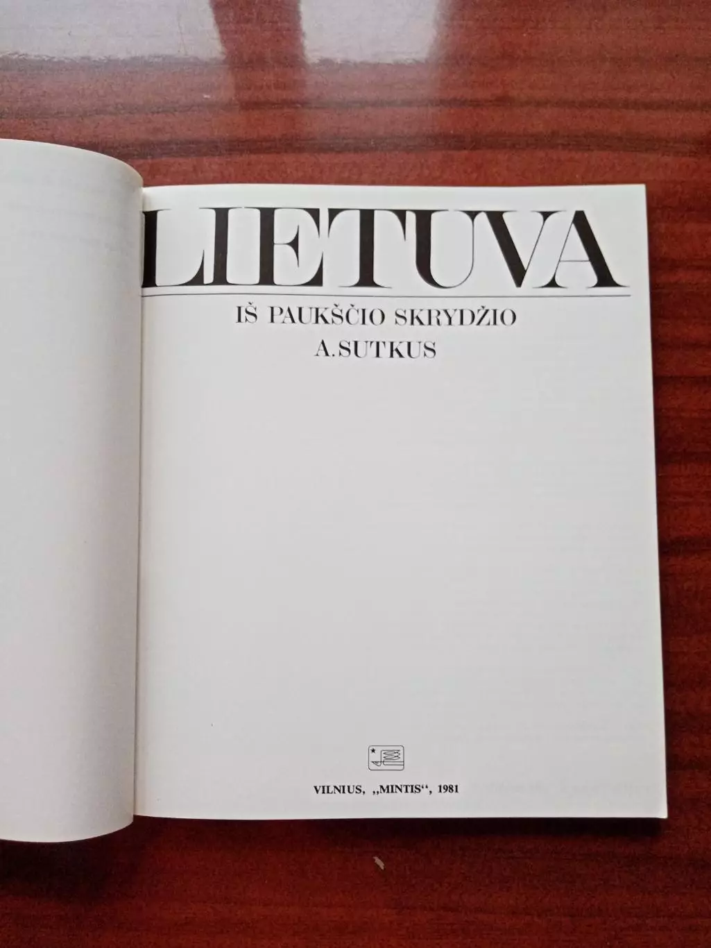 Суткус А. Литва с высоты птичьего полета. 1981 год 1