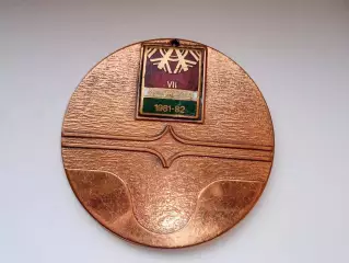 Медаль VII Спартакиада 1981-1982 гг. Литовская ССР