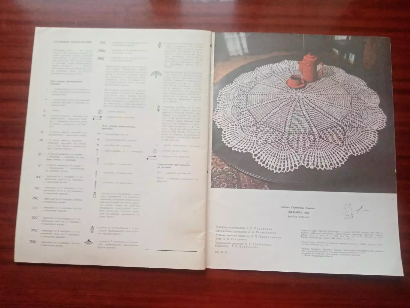 Ильина Г.С. Альбом Вязание. 1983 год 6