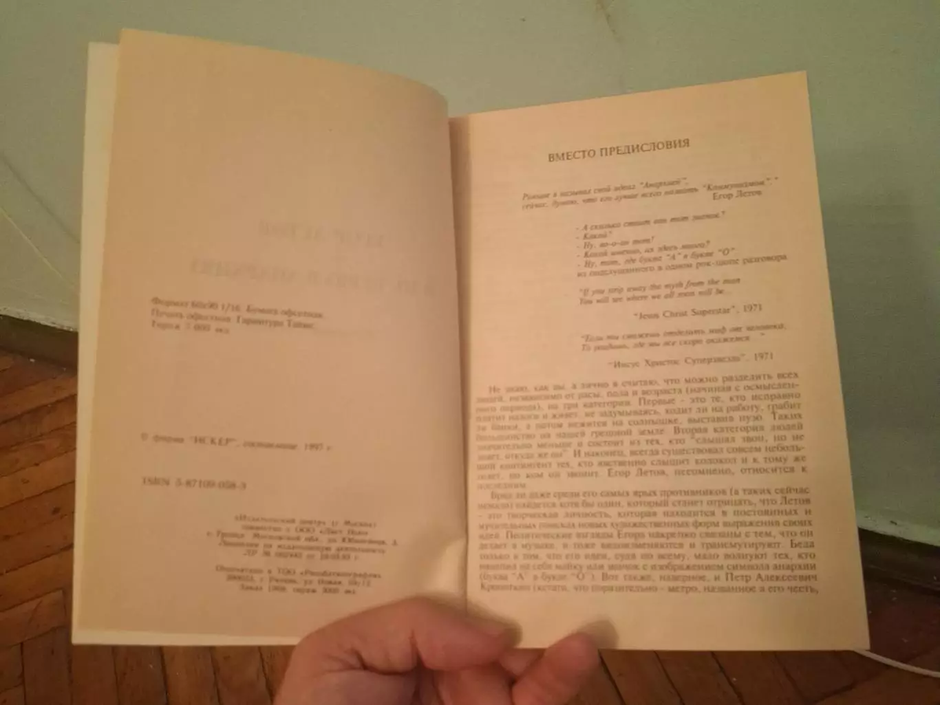Я не верю в анархию. Егор Летов. Гражданская Оборона 2