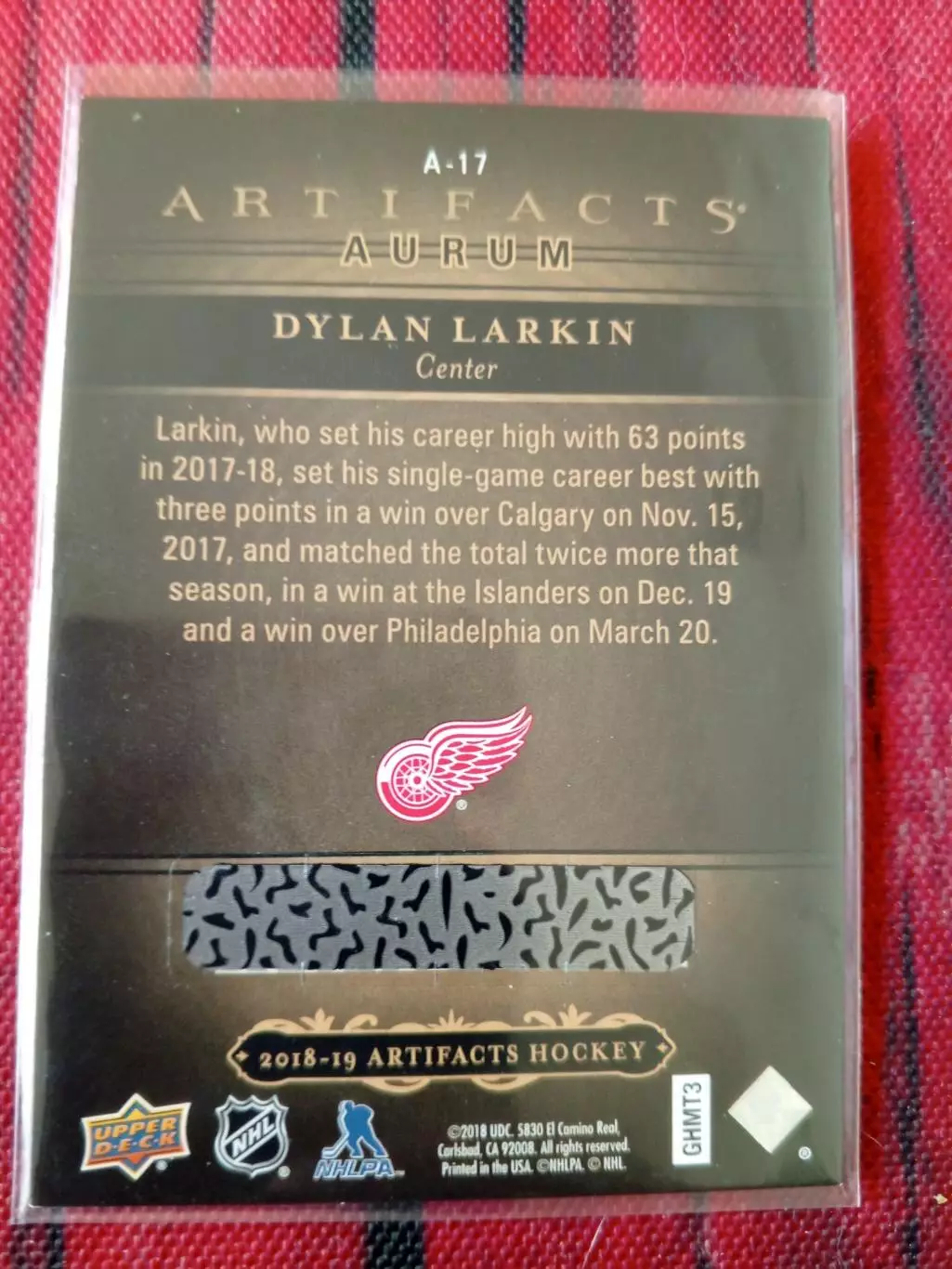 Artifacts 2018/19 Ларкин Aurum 1