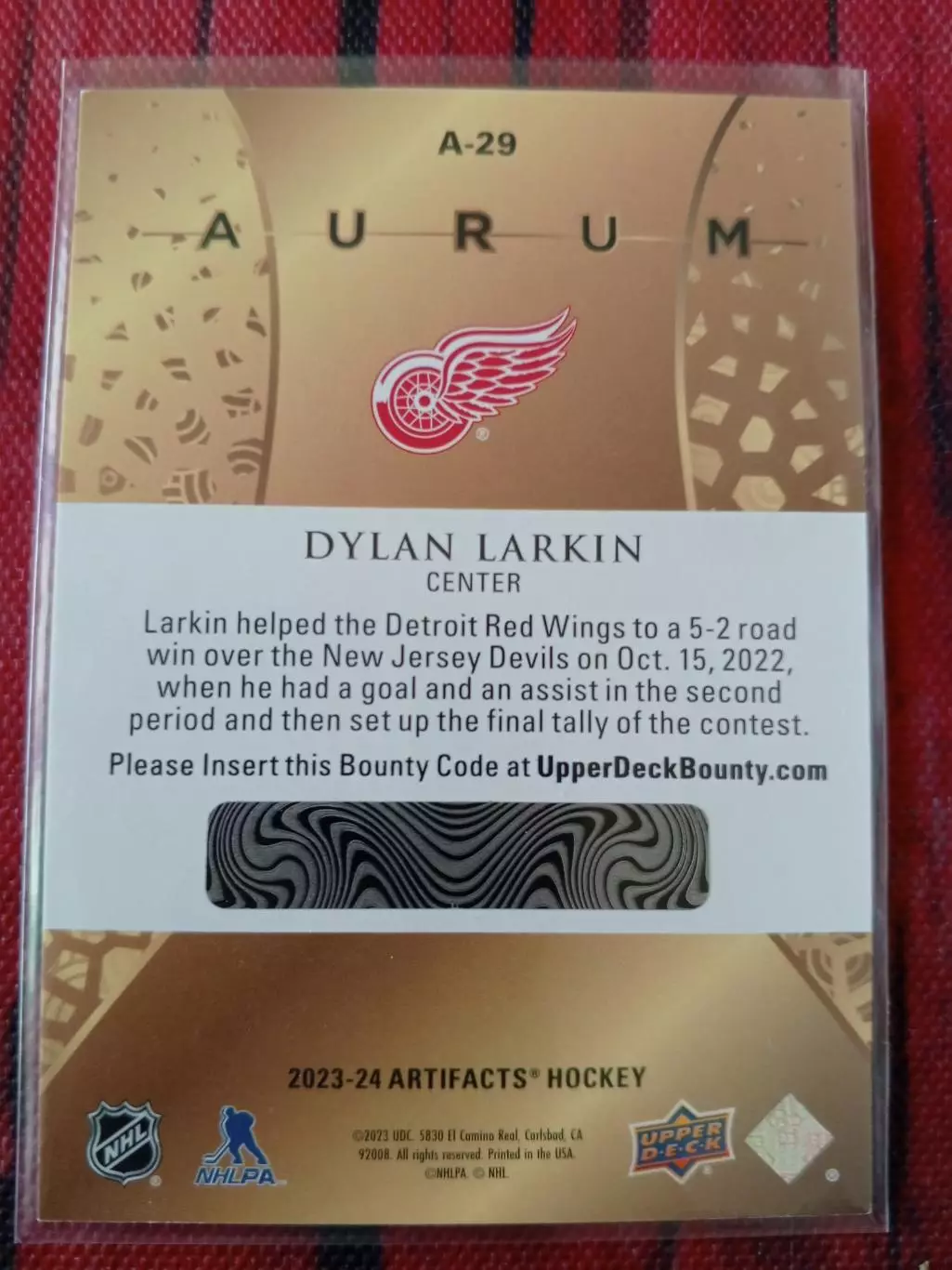 Artifacts 2023/24 Ларкин Aurum 1