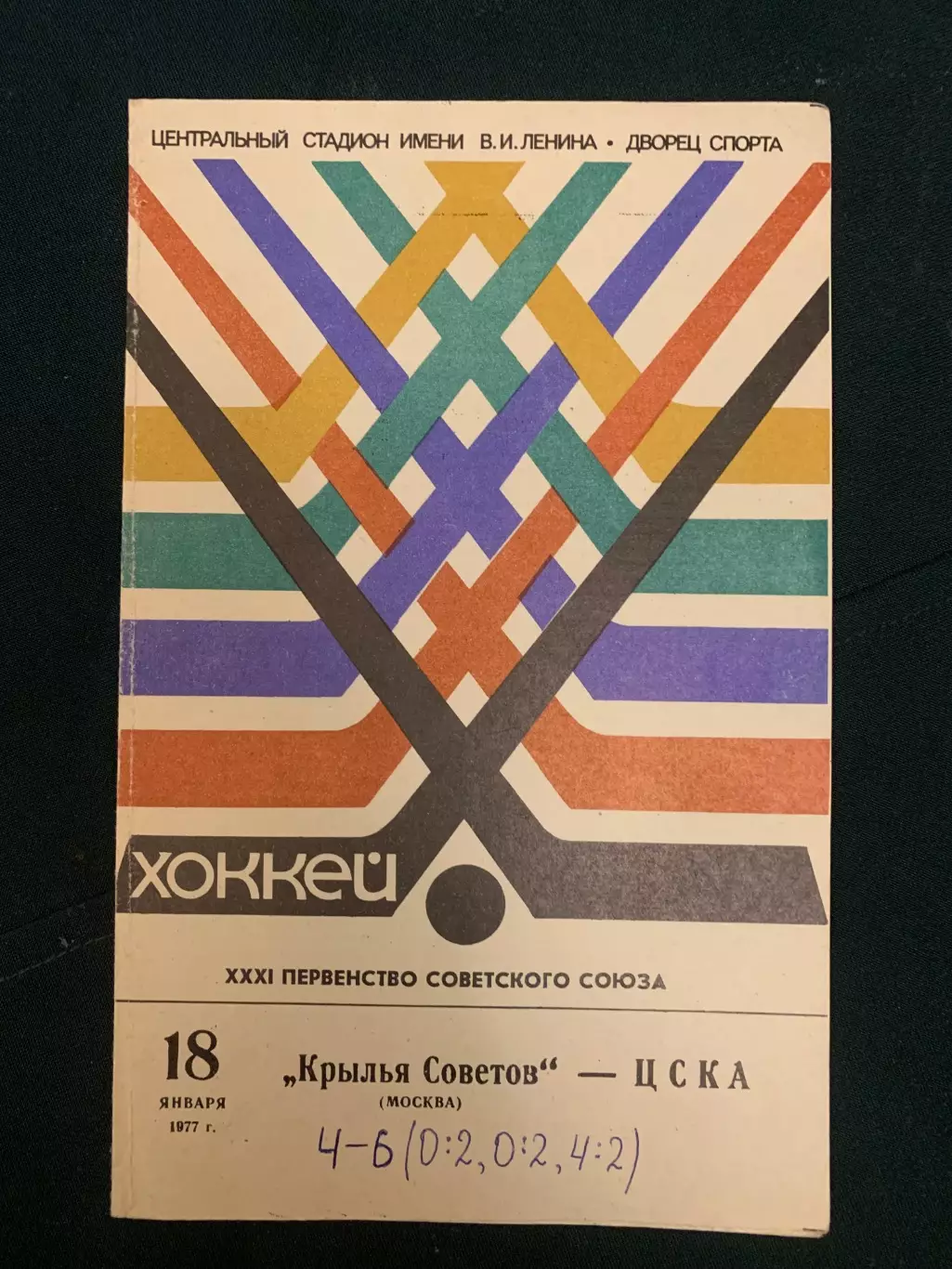 Крылья Советов-ЦСКА .1977 год