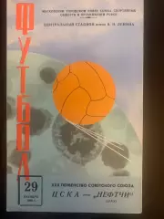 ЦСКА-Нефтчи 1968 год