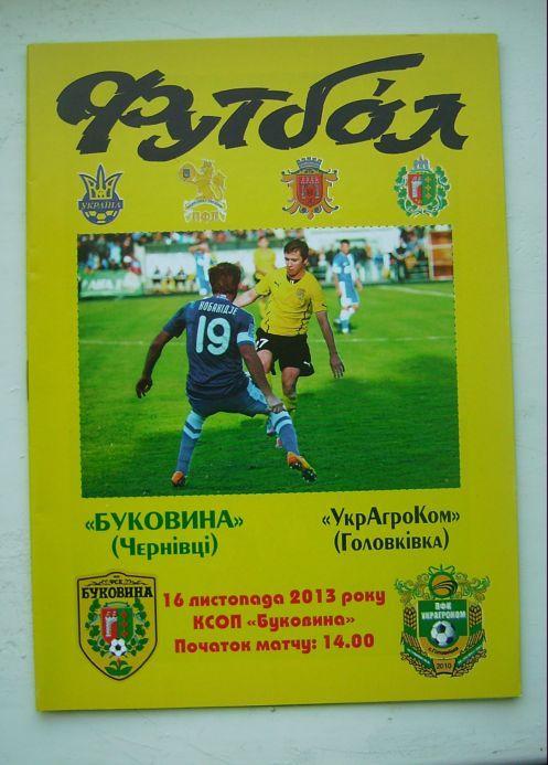 Буковина - Украгроком 2013/14