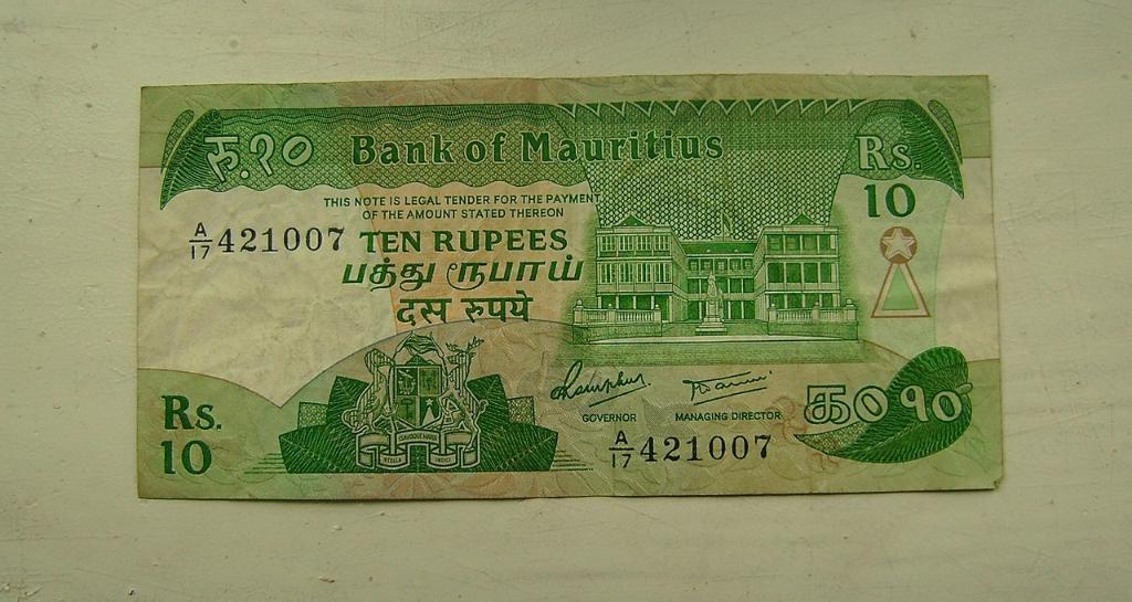 Маврикий 10 рупий 1