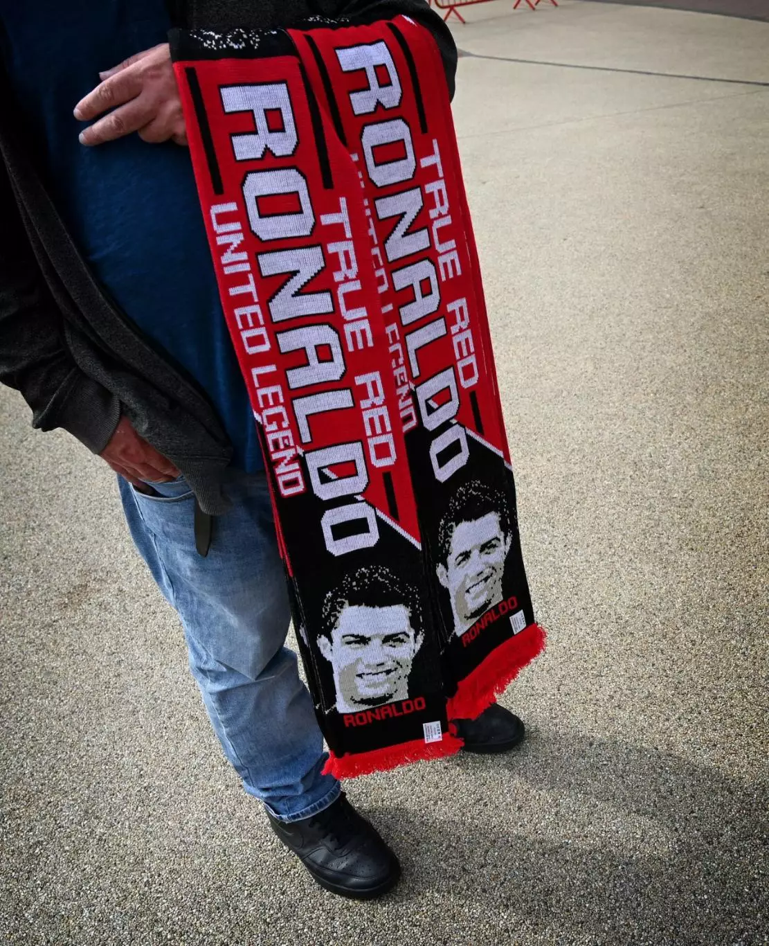 Футбольный шарф Manchester United 08/09 Cristiano Ronaldo 1