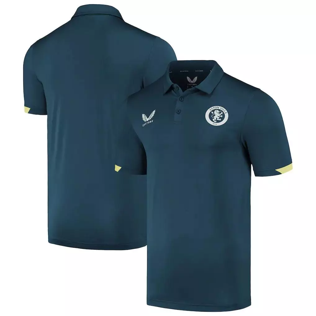 Поло Aston Villa 2022/2023 Castore Travel Polo (Dark Blue) 1