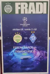 Ференцварош Будапешт - Динамо Киев 28.10.2020 2020/2021