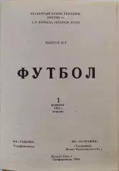 Таврія Сімферополь - Хутровик Тисмениця 1994/1995 01.11.1994 кубок